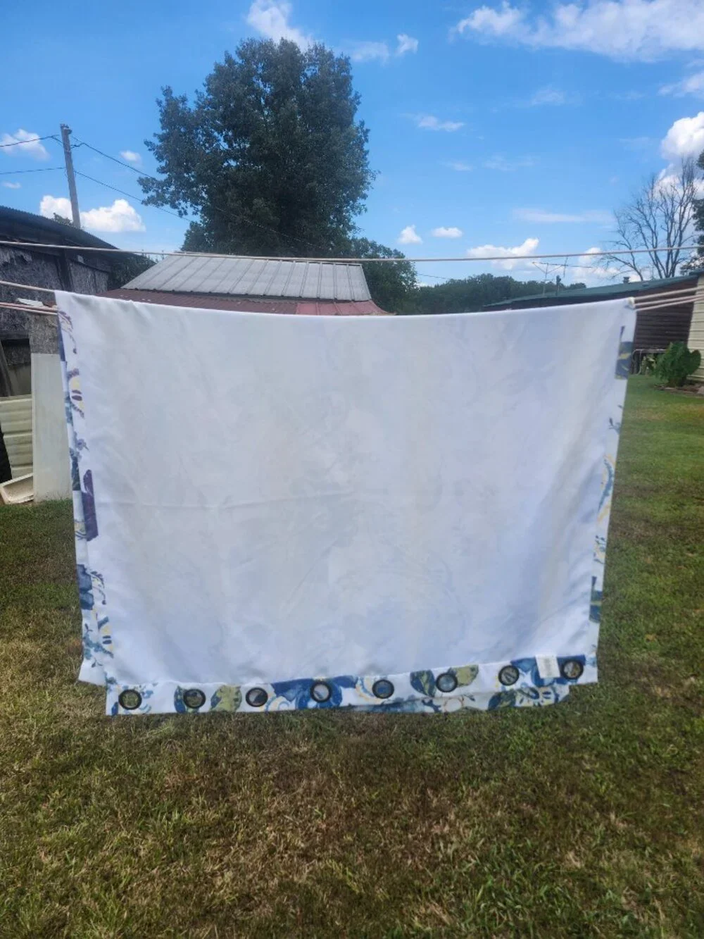 Half Moon lined curtains 52 x 84